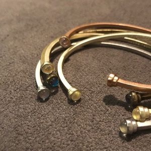 Brand New Kendra Scott Kriss Station Bracelet Set